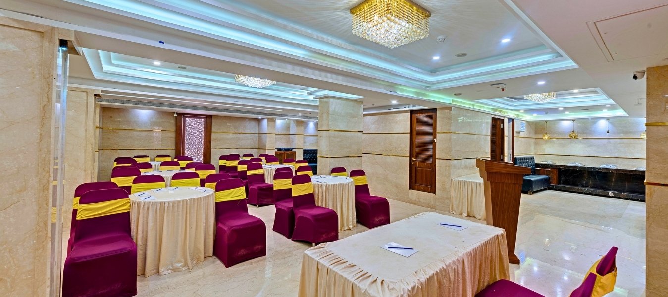 Versatile Event Venue: Elegant space suited for celebrations, meetings, and corporate events.