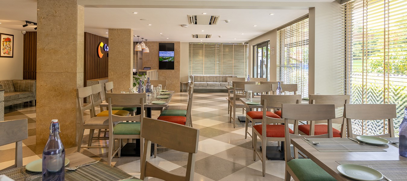 All-Day Dining: Pavilion Restaurant offers a warm and inviting dining experience with flavourful North Indian cuisine and satisfying meal options.