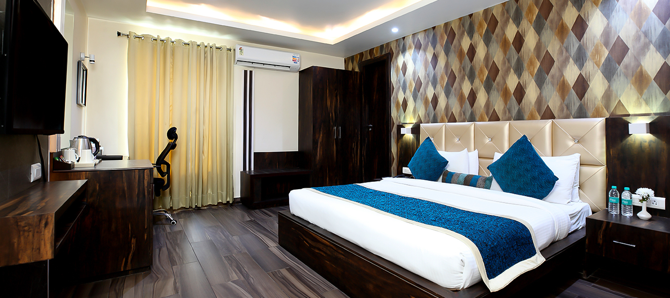 Luxurious rooms and suites with chic interiors and modern amenities.